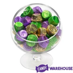 Reese's Peanut Butter Cups Color Combo - Purple, Green And Gold: 600-Piece Box -Candy World Shop reese s peanut butter cups color combo purple green and gold 600 piece box candy warehouse 4