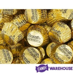 Reese's Peanut Butter Cups Miniatures - Gold: 200-Piece Bag -Candy World Shop reese s peanut butter cups miniatures gold 200 piece bag candy warehouse 6