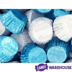 Reeses Peanut Butter Cups Color Combo - Light Blue And White: 400-Piece Box -Candy World Shop reeses peanut butter cups color combo light blue and white 400 piece box candy warehouse 4