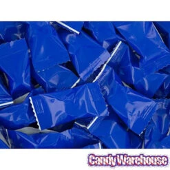 Royal Blue Wrapped Butter Mint Creams: 300-Piece Case -Candy World Shop royal blue wrapped butter mint creams 300 piece case candy warehouse 2