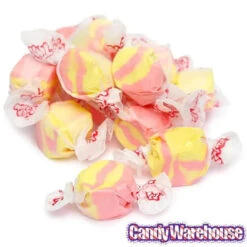 Salt Water Taffy - Strawberry Banana: 2.5LB Bag -Candy World Shop salt water taffy strawberry banana 2 5lb bag candy warehouse 4