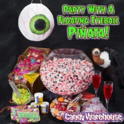 Scary Eyeball Pinata -Candy World Shop scary eyeball pinata candy warehouse 3