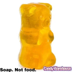 Scented Gummy Bear Soap - Lemon -Candy World Shop scented gummy bear soap lemon candy warehouse 3