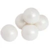 Shimmer Pearl White 1-Inch Gumballs: 2LB Bag 1 Shimmer Pearl White 1-Inch Gumballs: 2LB Bag -Candy World Shop shimmer pearl white 1 inch gumballs 2lb bag candy warehouse 1