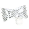 Silver Chevron Stripe Wrapped Buttermint Creams: 300-Piece Case -Candy World Shop silver chevron stripe wrapped buttermint creams 300 piece case candy warehouse 1