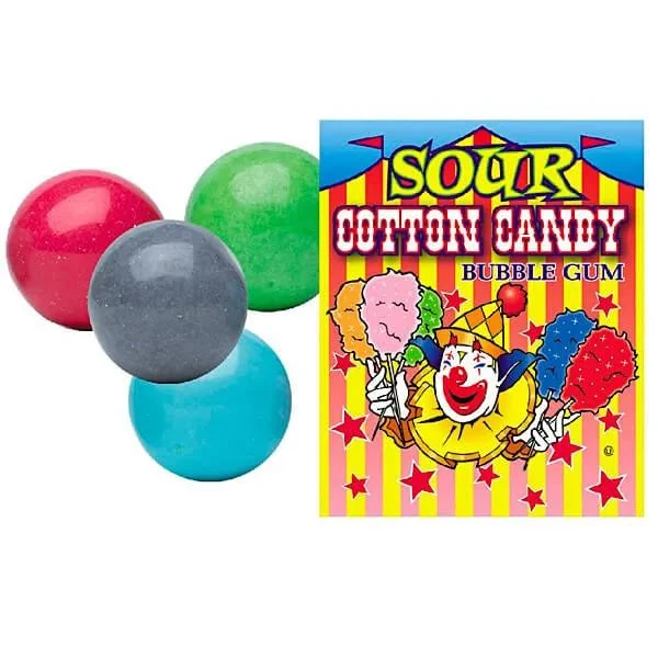 Sour Cotton Candy 1-Inch Gumballs: 850-Piece Case 5 Sour Cotton Candy 1-Inch Gumballs: 850-Piece Case - Image 3