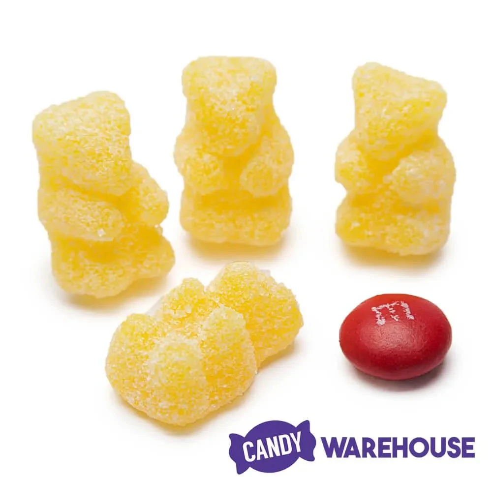 Sour Pina Colada Gummy Bears Candy: 3KG Bag 5 Sour Pina Colada Gummy Bears Candy: 3KG Bag - Image 3