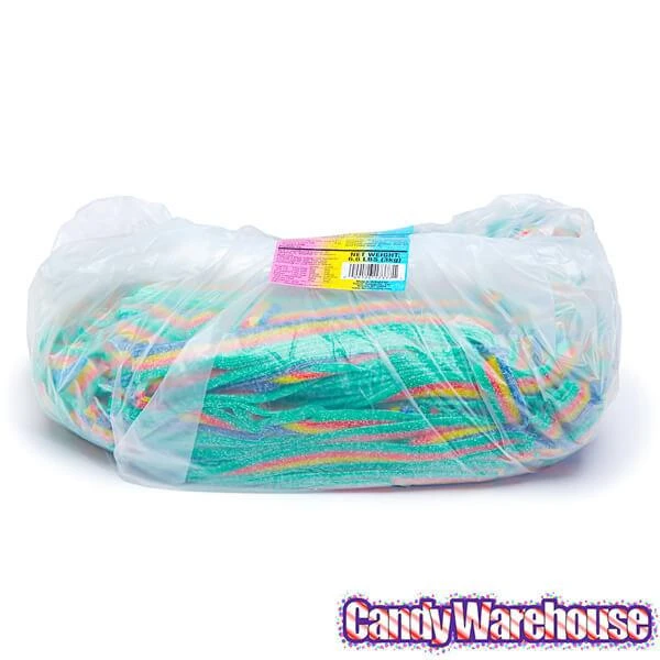 Sour Power Belts Candy - 4 Flavor Rainbow: 3KG Bag 4 Sour Power Belts Candy - 4 Flavor Rainbow: 3KG Bag - Image 2