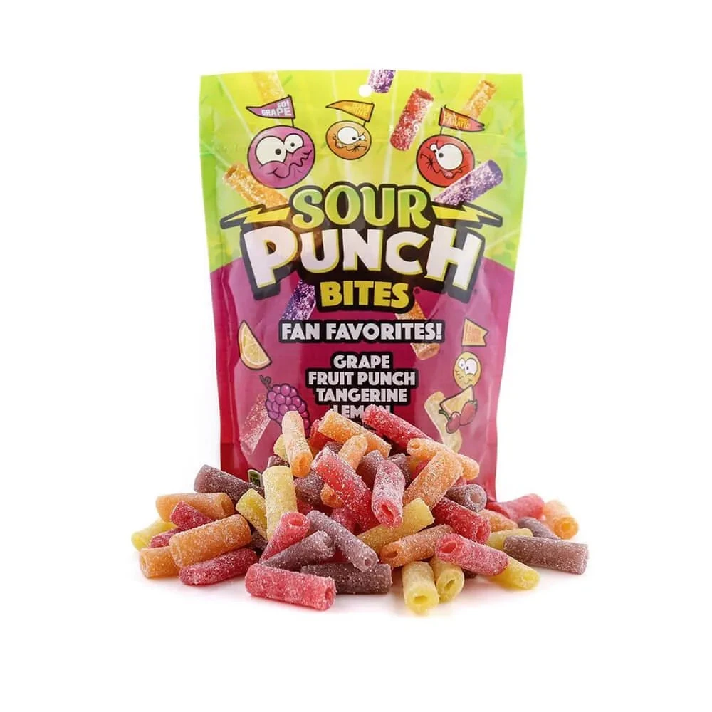 Sour Punch Bites Candy - Fan Favorites: 9-Ounce Bag 4 Sour Punch Bites Candy - Fan Favorites: 9-Ounce Bag - Image 2