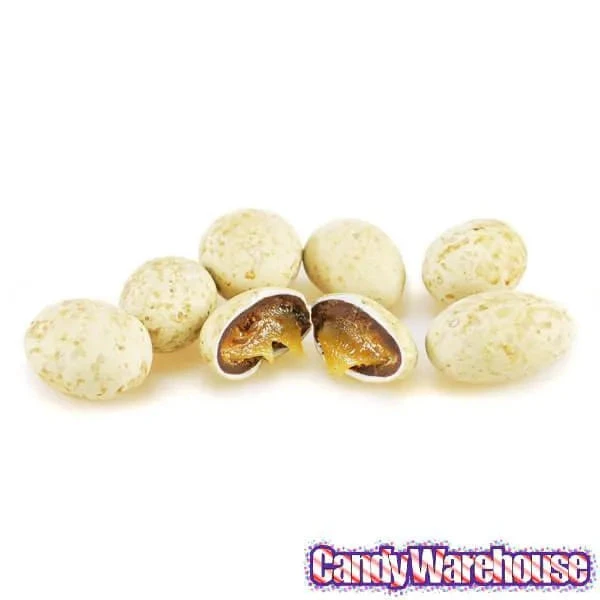 Speckled Tan Caramel Filled Chocolate Quail Eggs Candy: 2LB Bag 7 Speckled Tan Caramel Filled Chocolate Quail Eggs Candy: 2LB Bag - Image 5
