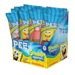 SpongeBob SquarePants PEZ Candy Packs: 12-Piece Display -Candy World Shop spongebob squarepants pez candy packs 12 piece display candy warehouse 3