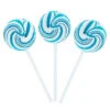 Squiggly Pops Petite Swirl Lollipops - Blue Raspberry: 24-Piece Jar