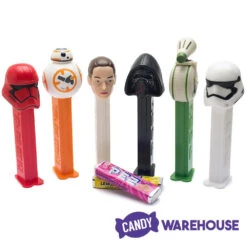 Star Wars PEZ Candy Packs: 12-Piece Display -Candy World Shop star wars pez candy packs 12 piece display candy warehouse 2 2492f374 08a3 44cf 98bf 2d459b260277