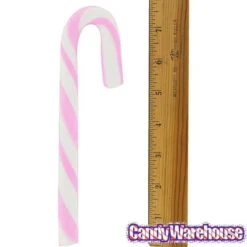 Strawberry Giant Candy Canes: 12-Piece Box -Candy World Shop strawberry giant candy canes 12 piece box candy warehouse 3