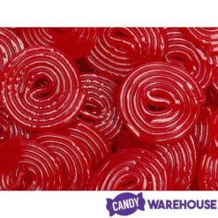 Strawberry Red Licorice Wheels: 2KG Bag 8 Strawberry Red Licorice Wheels: 2KG Bag -Candy World Shop strawberry red licorice wheels 2kg bag candy warehouse 3