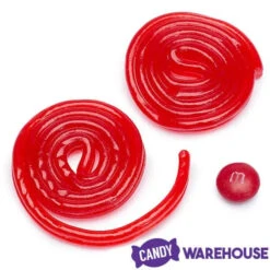 Strawberry Red Licorice Wheels: 2KG Bag 9 Strawberry Red Licorice Wheels: 2KG Bag -Candy World Shop strawberry red licorice wheels 2kg bag candy warehouse 4