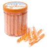 Sweet Spindles Mini Hard Candy Sticks - Orange: 50-Piece Jar 2 Sweet Spindles Mini Hard Candy Sticks - Orange: 50-Piece Jar -Candy World Shop sweet spindles mini hard candy sticks orange 50 piece jar candy warehouse 1