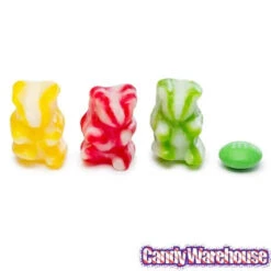 Swirl Gummy Bears: 3KG Bag -Candy World Shop swirl gummy bears 3kg bag candy warehouse 3