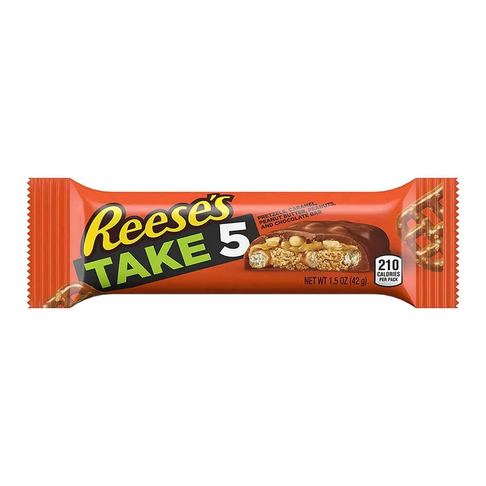 Take5 Candy Bars: 18-Piece Box 3 Take5 Candy Bars: 18-Piece Box