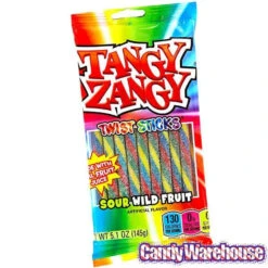 Tangy Zangy Twist Sticks Candy Packs - Sour Wild Fruit: 12-Piece Box 9 Tangy Zangy Twist Sticks Candy Packs - Sour Wild Fruit: 12-Piece Box -Candy World Shop tangy zangy twist sticks candy packs sour wild fruit 12 piece box candy warehouse 4