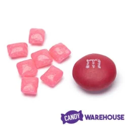 Tiny Chicle Squares Chewing Gum - Pink: 1.5LB Jar 10 Tiny Chicle Squares Chewing Gum - Pink: 1.5LB Jar -Candy World Shop tiny chicle squares chewing gum pink 1 5lb jar candy warehouse 4