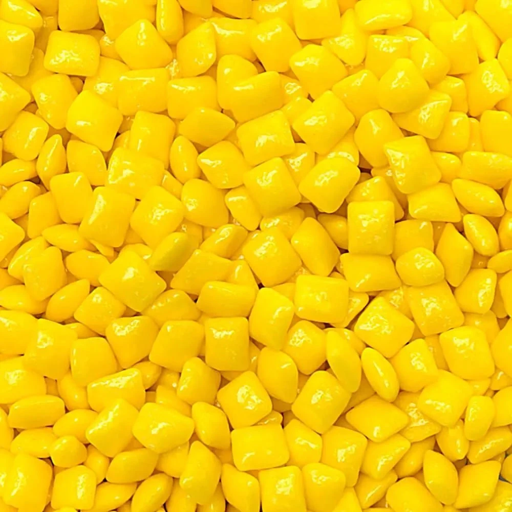 Tiny Chicle Squares Chewing Gum - Yellow: 1.5LB Jar 3 Tiny Chicle Squares Chewing Gum - Yellow: 1.5LB Jar