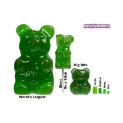 Tiny Gummy Bears Candy: 5LB Bag -Candy World Shop tiny gummy bears candy 5lb bag candy warehouse 4