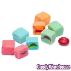 Trolli Sour Brite Blasts Gummy Juicy Exploding Candy Cubes: 3LB Box -Candy World Shop trolli sour brite blasts gummy juicy exploding candy cubes 3lb box candy warehouse 4