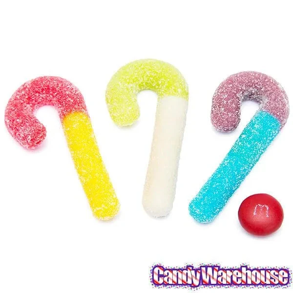 Trolli Sour Brite Mini Canes Jelly Candy Canes: 9-Ounce Bag 6 Trolli Sour Brite Mini Canes Jelly Candy Canes: 9-Ounce Bag - Image 4