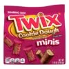 Twix Cookie Dough Minis: 7.7-Ounce Bag 2 Twix Cookie Dough Minis: 7.7-Ounce Bag -Candy World Shop twix cookie dough minis 7 7 ounce bag candy warehouse