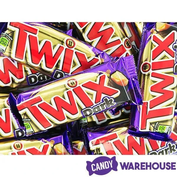 Twix Dark Chocolate Candy Bars: 36-Piece Box 4 Twix Dark Chocolate Candy Bars: 36-Piece Box - Image 2