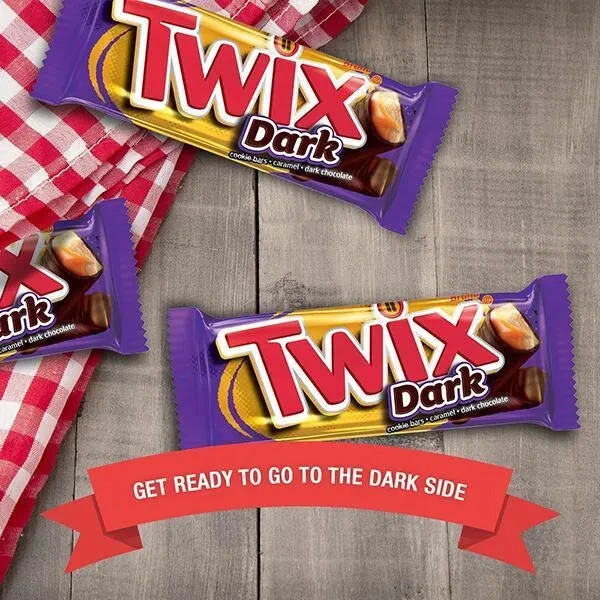 Twix Dark Chocolate Candy Bars: 36-Piece Box 6 Twix Dark Chocolate Candy Bars: 36-Piece Box - Image 4