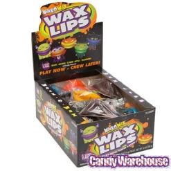 Wax Lips Halloween Candy: 24-Piece Box -Candy World Shop wax lips halloween candy 24 piece box candy warehouse 3 b3704865 ddc2 48c9 a493 6db070c6edc1