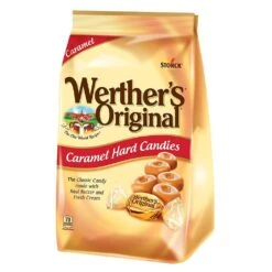 Werther's Original Caramel Hard Candy: 150-Piece Bag -Candy World Shop werther s original caramel hard candy 150 piece bag candy warehouse 3