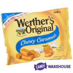 Werther's Original Chewy Caramels Candy: 50-Piece Bag 8 Werther's Original Chewy Caramels Candy: 50-Piece Bag -Candy World Shop werther s original chewy caramels candy 50 piece bag candy warehouse 3 85a7f162 fbf4 4bb0 badb 01bfcd159d04