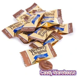 Werther's Original Sugar Free Caramel Chocolate Hard Candy: 1.75LB Box -Candy World Shop werther s original sugar free caramel chocolate hard candy 1 75lb box candy warehouse 4
