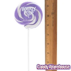 Whirly Pop 1.5-Ounce Swirl Suckers - Lavender Purple: 24-Piece Display -Candy World Shop whirly pop 1 5 ounce swirl suckers lavender purple 24 piece display candy warehouse 4 e054eb98 b92a 416d 8381 9adc56e45a4a
