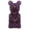 World's Largest Gummy Bear Candy Gift Box - Grape -Candy World Shop world s largest gummy bear candy gift box grape candy warehouse
