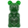 World's Largest Gummy Bear Candy Gift Box - Green Apple 2 World's Largest Gummy Bear Candy Gift Box - Green Apple -Candy World Shop world s largest gummy bear candy gift box green apple candy warehouse