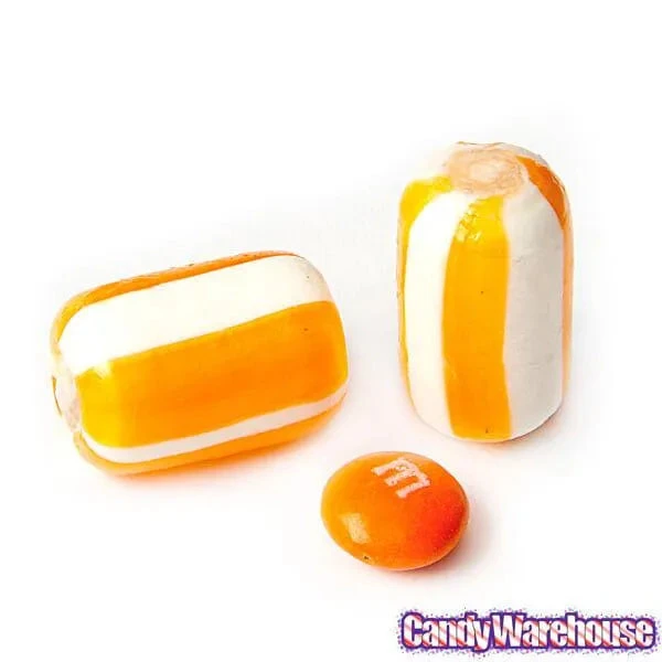 YumJunkie Sassy Cylinders Orange Striped Hard Candy: 5LB Bag 6 YumJunkie Sassy Cylinders Orange Striped Hard Candy: 5LB Bag - Image 4
