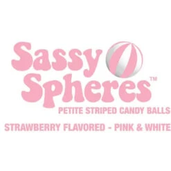 YumJunkie Sassy Spheres Strawberry Pink Striped Candy Balls - Petite: 5LB Bag 14 YumJunkie Sassy Spheres Strawberry Pink Striped Candy Balls - Petite: 5LB Bag -Candy World Shop yumjunkie sassy spheres strawberry pink striped candy balls petite 5lb bag candy warehouse 6