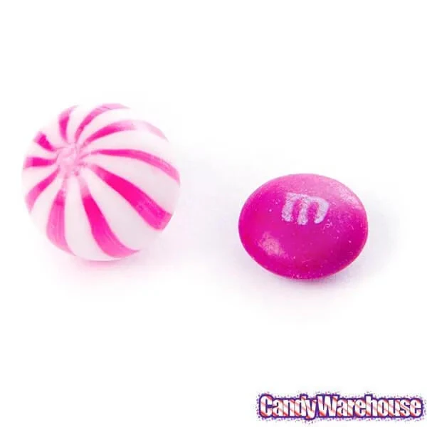YumJunkie Sassy Spheres Strawberry Pink Striped Candy Balls - Petite: 5LB Bag 9 YumJunkie Sassy Spheres Strawberry Pink Striped Candy Balls - Petite: 5LB Bag - Image 7